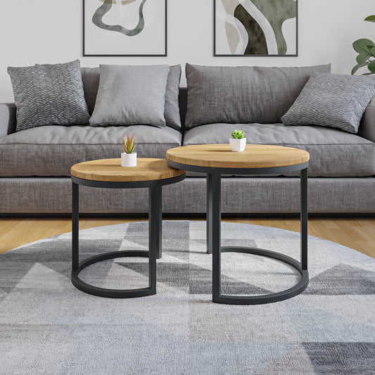 Modena (Eiche, Schwarz)