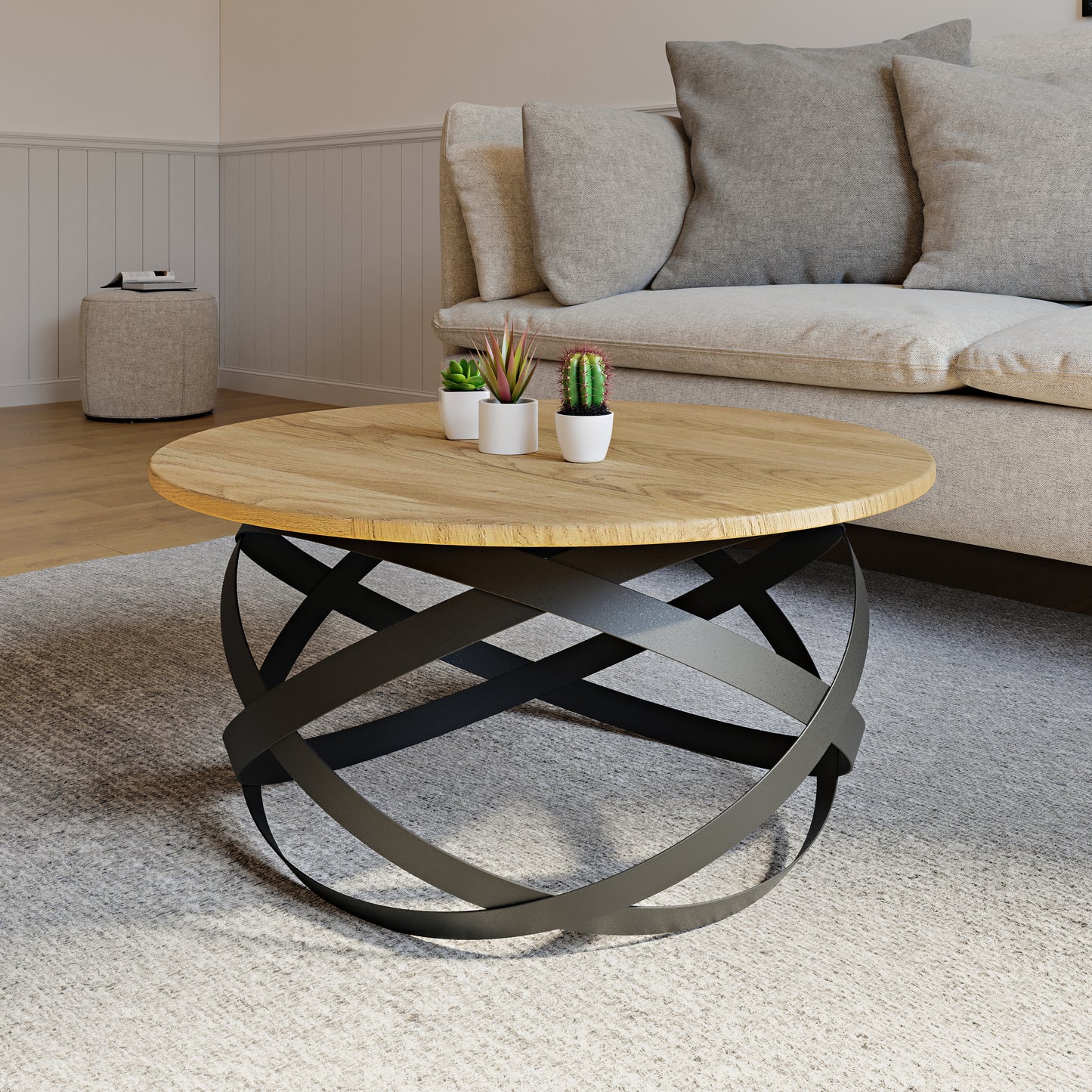 Florence (Eiche, Schwarz)